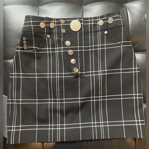 Alexander Wang Plaid mini skirt